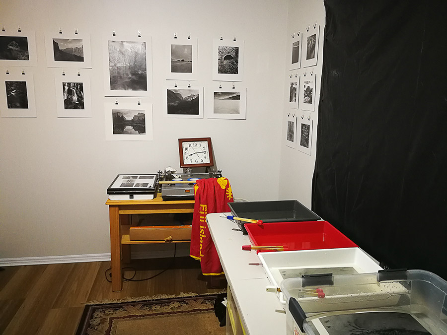 My home made darkroom "sink"