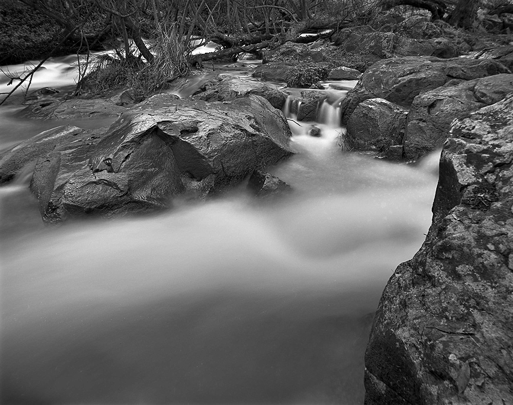 Narracan Creek, at the top of the falls